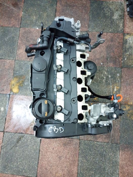 Motor complet fara anexe vw passat b6 2.0tdi vod cbd cbda cbdc vw golf 6 2.0tdi cbd skoda octavia 2 2.0tdi cbda seat leon 2.0tfi cbd perfect functiona