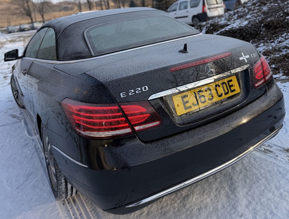 E 220 CDI - 2014 - Face•Lift - Cabrio - 2.2 Diesel - Automat - 7G -
