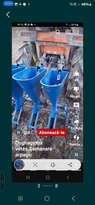 Semanatoare ceapa trei 3 și 4 randuri ceapa usturoi bulbi lalele crini