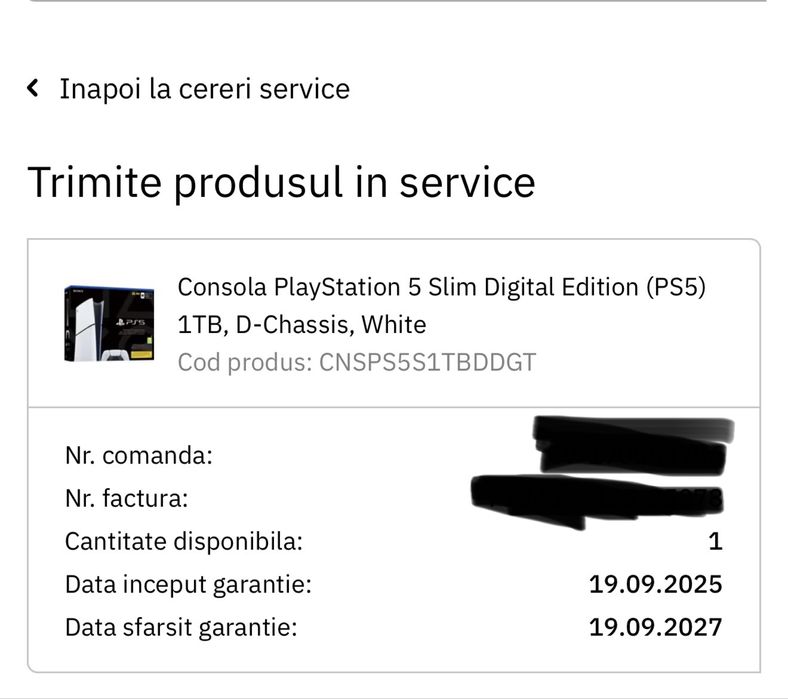 Vand PS5 Digital Edition 1Tb + controller + cutie + garantie.