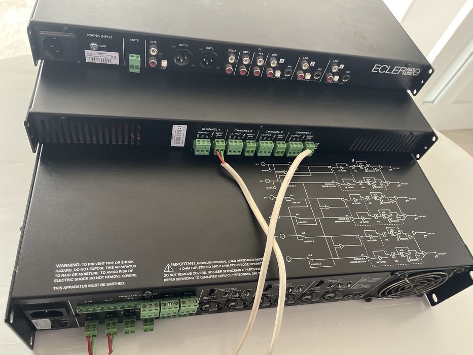 Vand o linie completa Ecler si Boxa de tavan