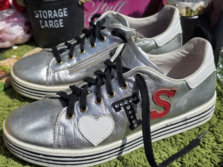 Twinset кецове естествена кожа N39