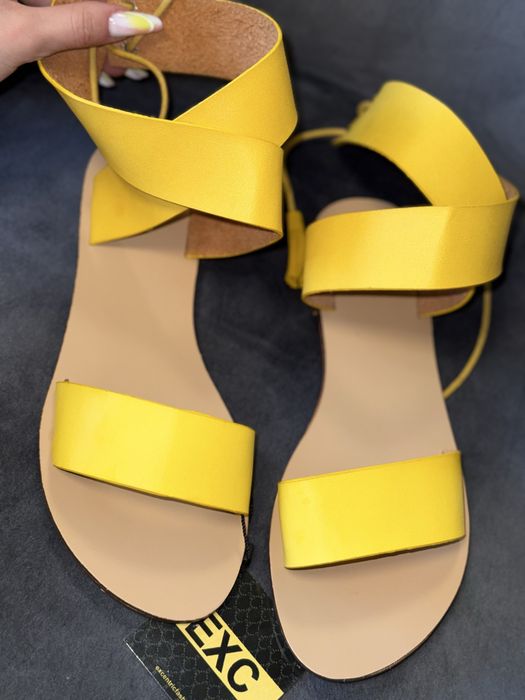 Sandale piele eco 38 noi cu eticheta