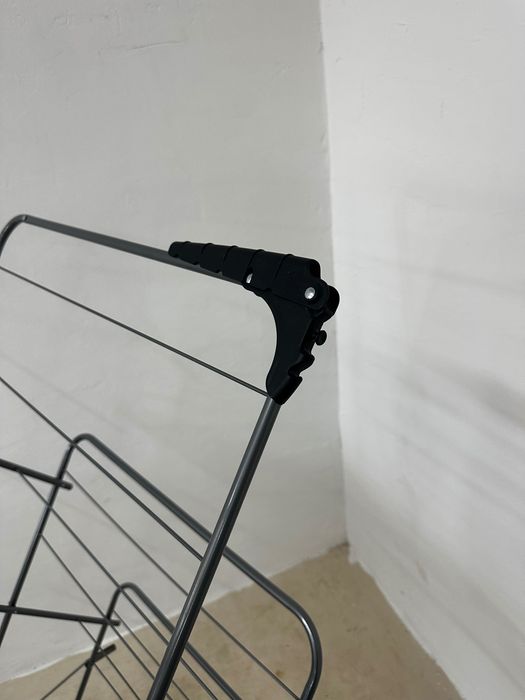 Сушилник за дрехи Relaxdays, 3 нива, сгъваем, стойка за закачалки, 138 x 63,5 x 50 см