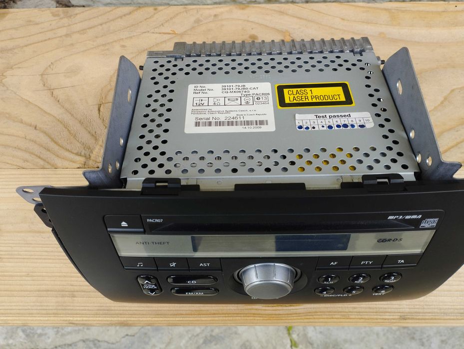 Fiat Sedici оригинално CD