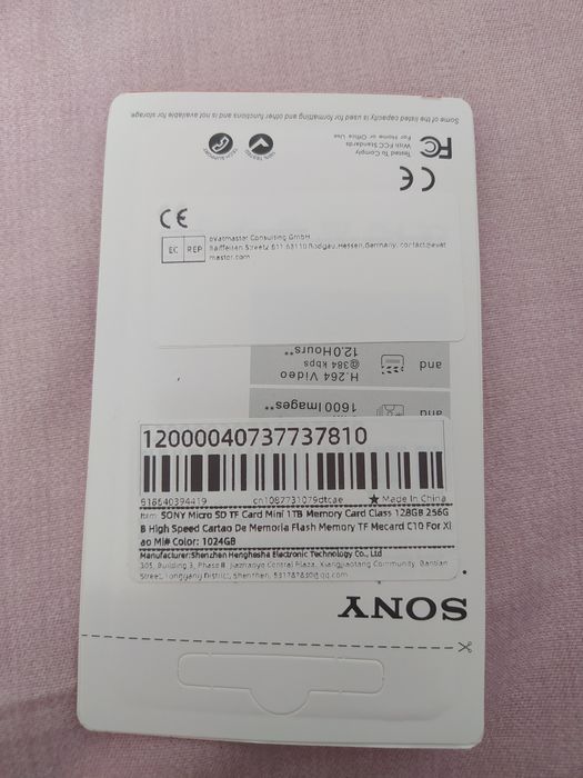 Micro SD card memorie 1 TB Sony