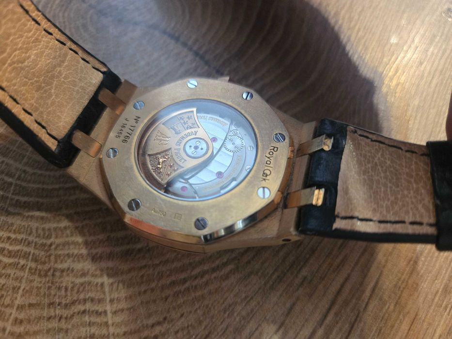 Мъжки кожен часовник Audemars Piguet, Royal Oak Jumbo