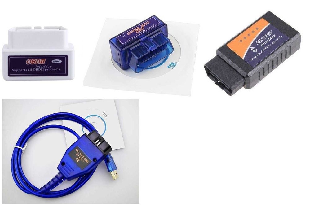 Автосканер ELM327 OBD2 V1.5 блютуз Wi-Fi USB Vag com 409.1