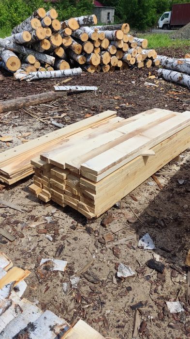 Берёза.брус.доска