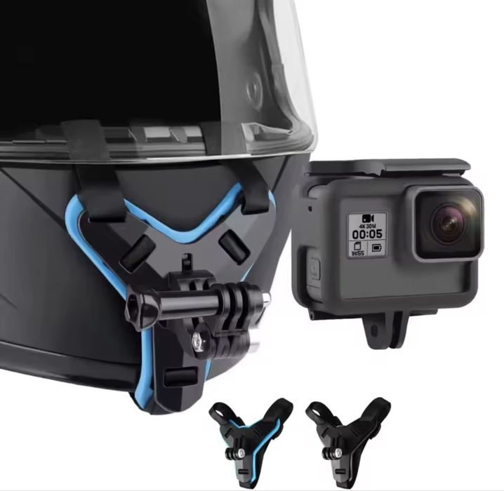 Стойка за закрепване на екшън камера кьм каска