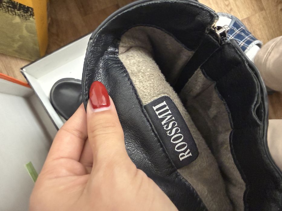 Сапоги Натуральная кожа