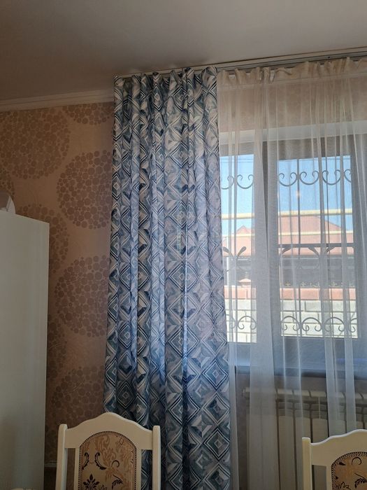 Комплект Шторы с тюлью