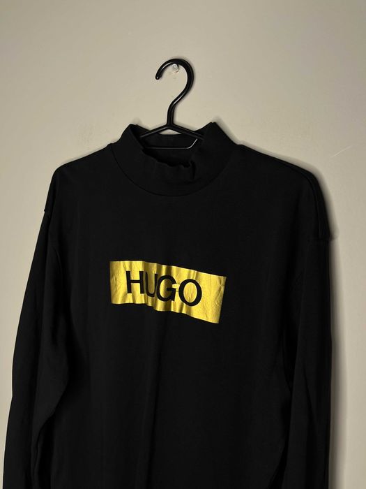 Hugo Boss Diragol Metallic Gold Sweatshirt Мъжка Блуза