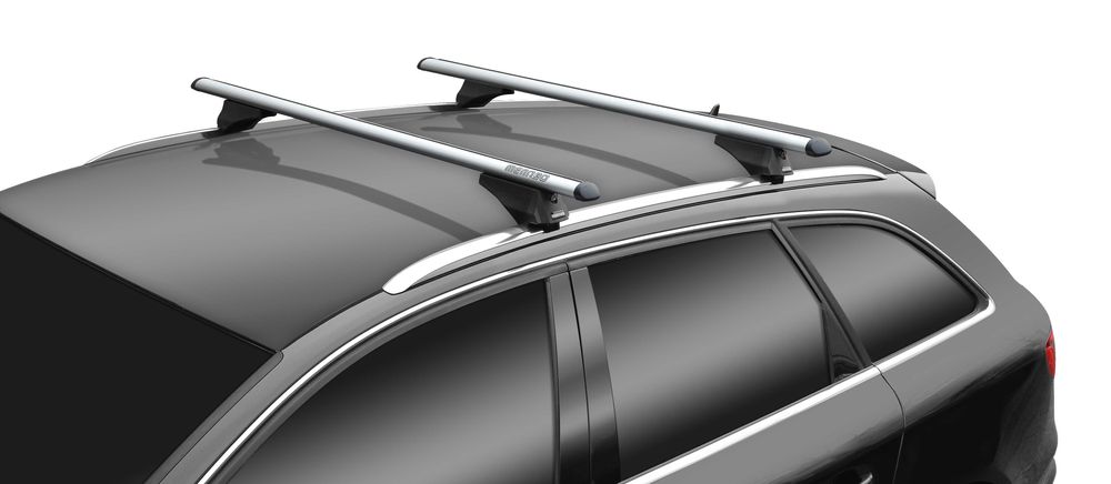 Bare transversale Menabo Tiger Silver prindere bare longitudinale