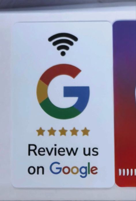Google Review NFC персонализируема