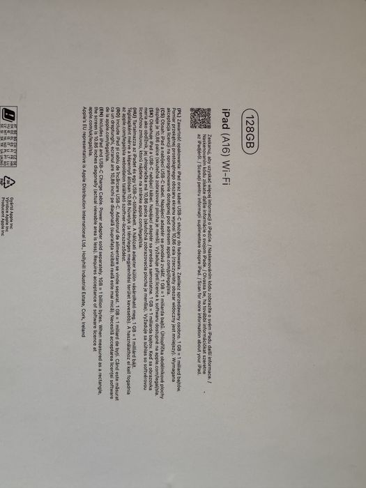 Ieftin!-iPad A16 -11 inch, 128 GB ,WI-FI-NOU-Nout,Garantie REALA ,100% Impecabil Tehnic&Estetic-Cutie Full !!!
