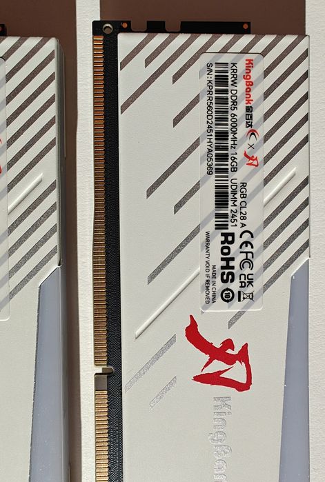 ОЗУ 32GB DDR5 CL28 6000mhz
