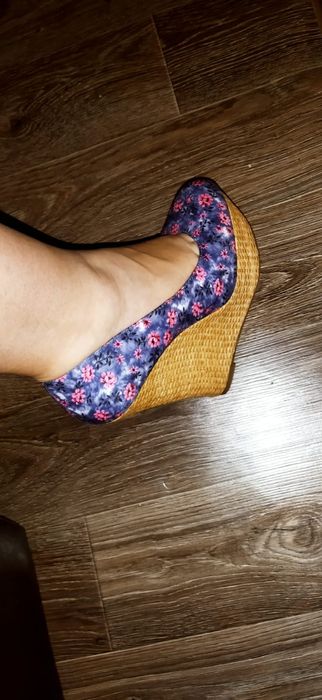 Летние текстильные туфли