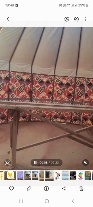 Киіз үй темірден жасалған