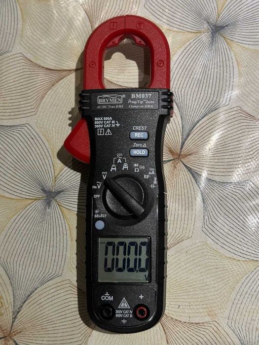 True RMS AC/DC Амперклещи BRYMEN - BM 037