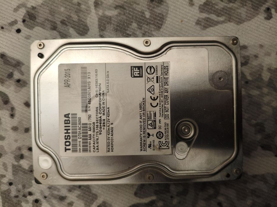 Жёсткий диск HDD