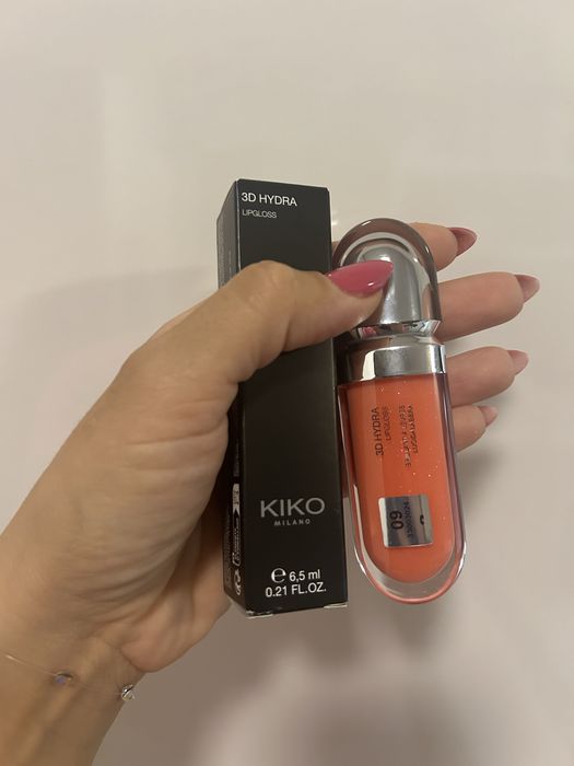 Промо! Kiko Milano италиански гланцове за устни с 3D ефект 6,9,13,18..