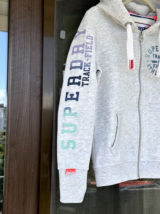 Дамско горнище / суичър SUPERDRY (Track & Field) - размер S, Отлично състояние