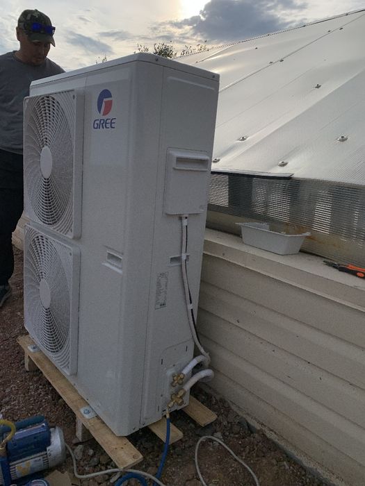 Установка кондиционера