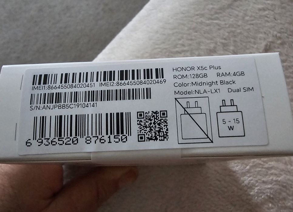 Honor x5c plus 128gb