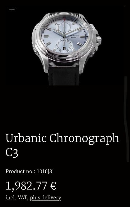 Ceas Chaumburg Watch Urbanic Chronograph C1