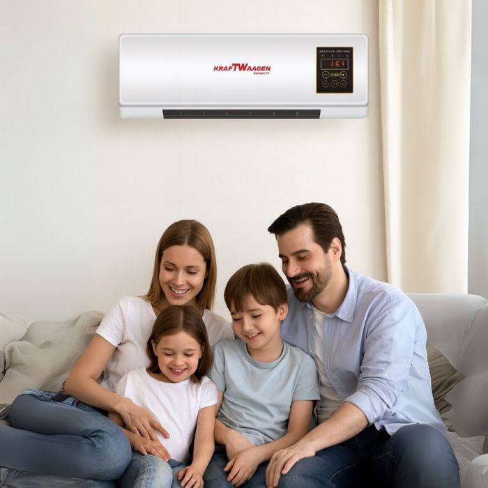 Стенна печка  3 в 1 – отопление и охлаждане за всяка стая