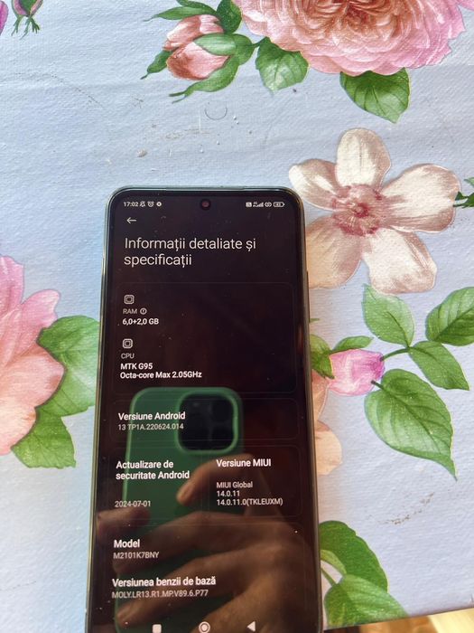 Vând Redmi Note 10S 128 GB