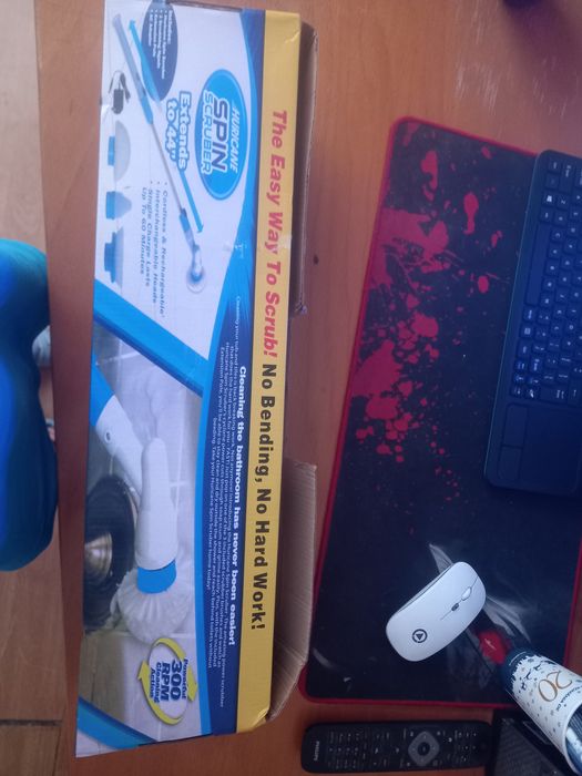 Perie electrica cu acumulator pentru curatat casnic, 3 perii