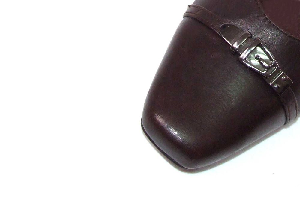 Pantofi dama "AIR SUPPLY" 37,5 - 38, piele 100%, maro inchis, NOI