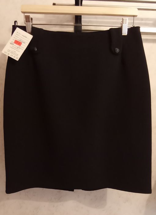 Дамска черна пола от стреч