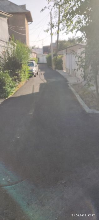 Sotiladi участок 4.65 сотки Саракулька_Фасад 22м_Под Застройку