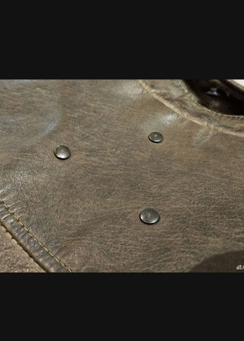 Немецкая кожаная куртка покупали в Берлине кожа мягкая знаменитый брен