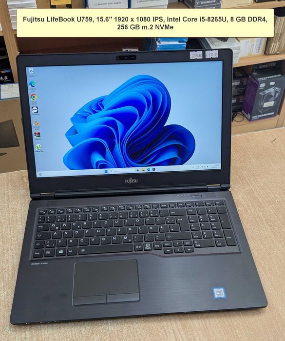 13 вида Бизнес лаптопи HP / Dell / Lenovo / Fujitsu – i5 / Ryzen, SSD, IPS + гаранция и фактура
