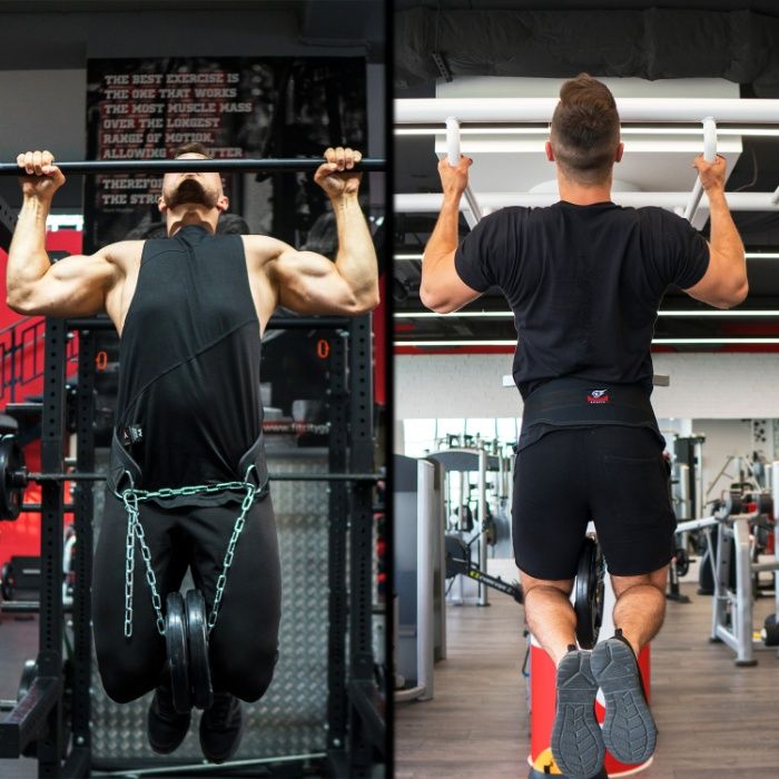 Колан с верига за кофички и набирания Armageddon Sports