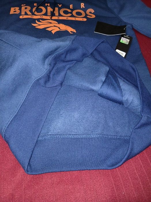 Из США, толстовка с капюшоном от бренда Denver Broncos