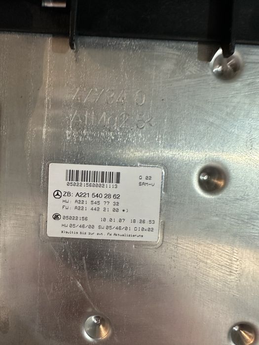 Преден Sam модул Mercedes S500 W221