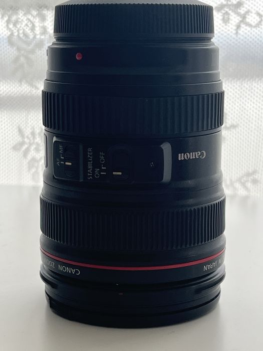 Canon 24-105mm f/4L .