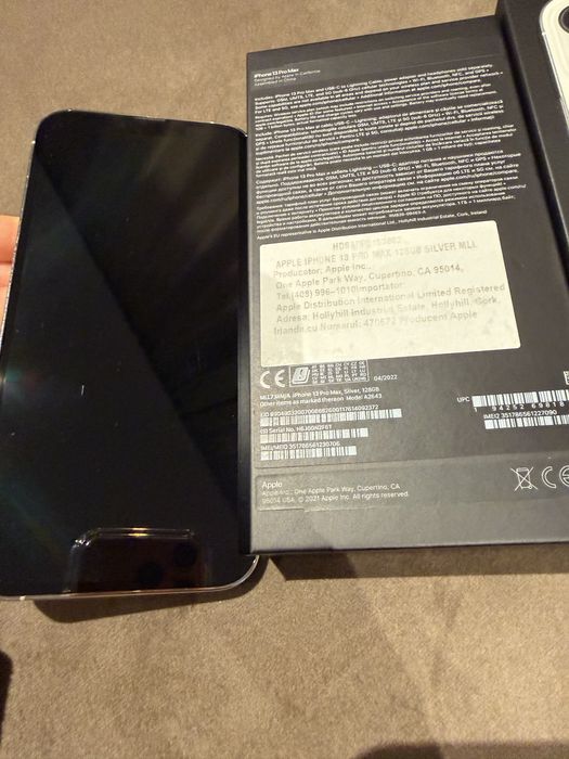 Iphone 13 Pro Max Silver 128 Gb