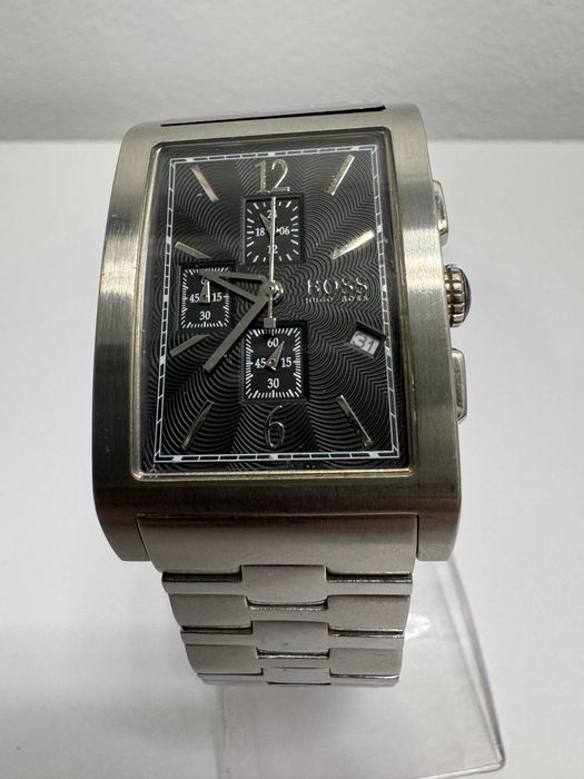 Ceas Hugo Boss, tank chronograph.