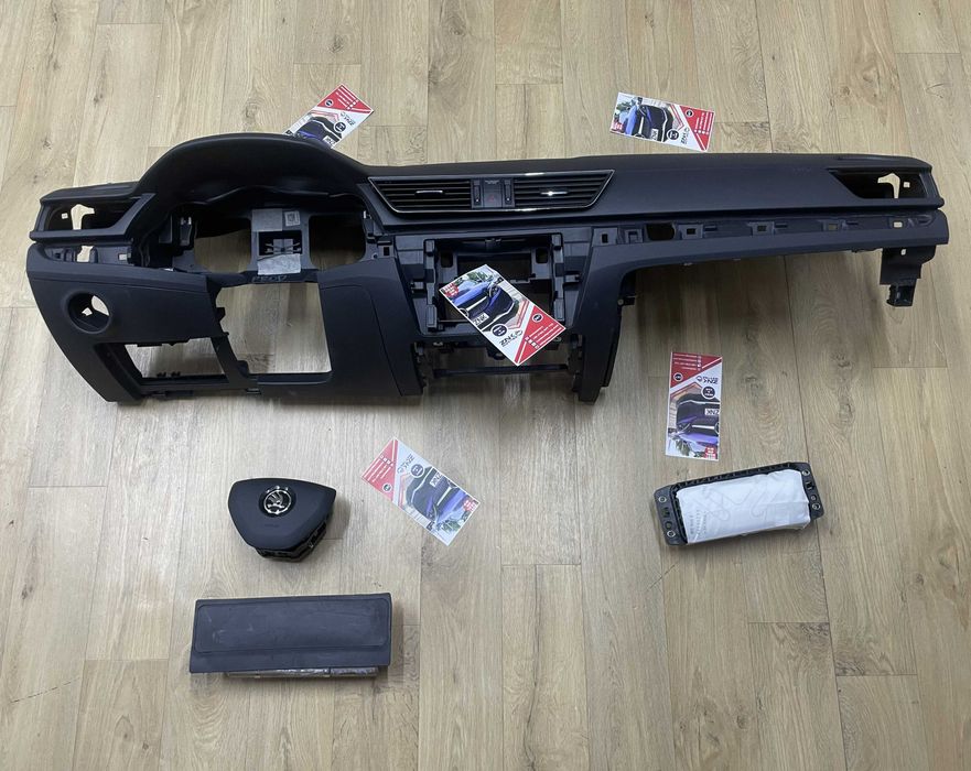 Skoda Superb 3 - plansa de bord - kit airbag - se vinde si pe bucati