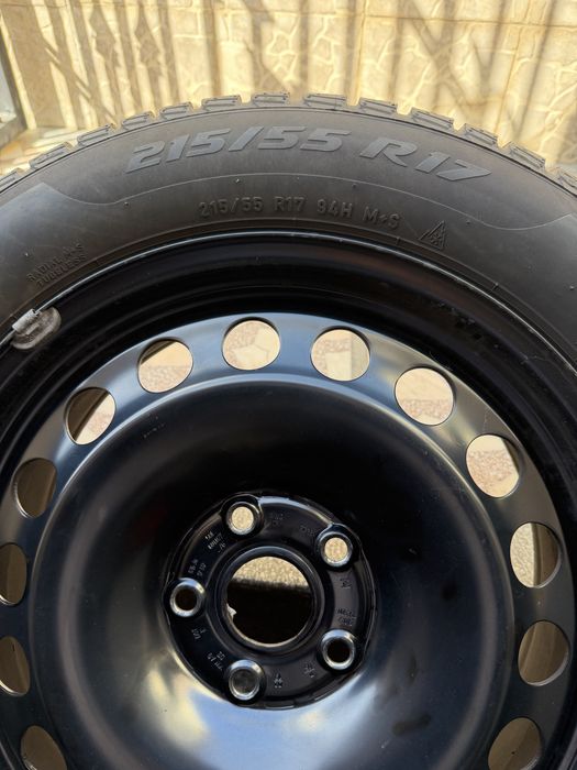 Vand cauciucuri cu jante pe 17inch