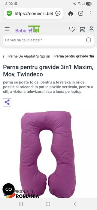 Perna pentru gravide Twindeco