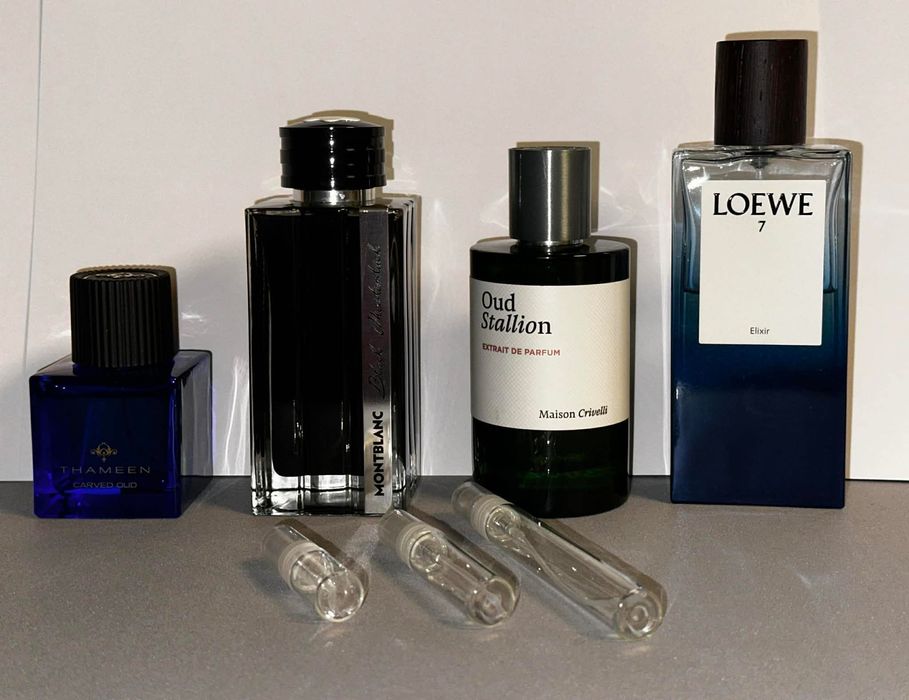 Crivelli Loewe Dior Acqua Montblanc Guerlain Versace Tom Ford Givenchy