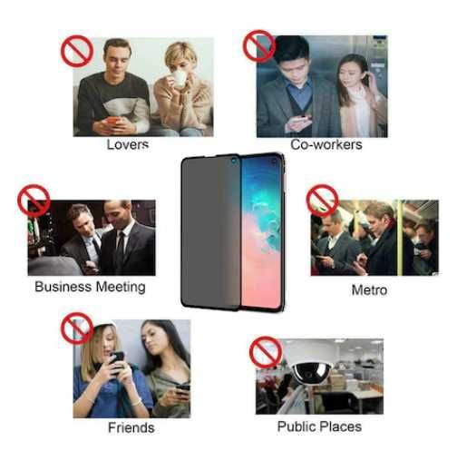 Folie Sticla Securizata Privacy pentru iPhone 15 Pro Max
