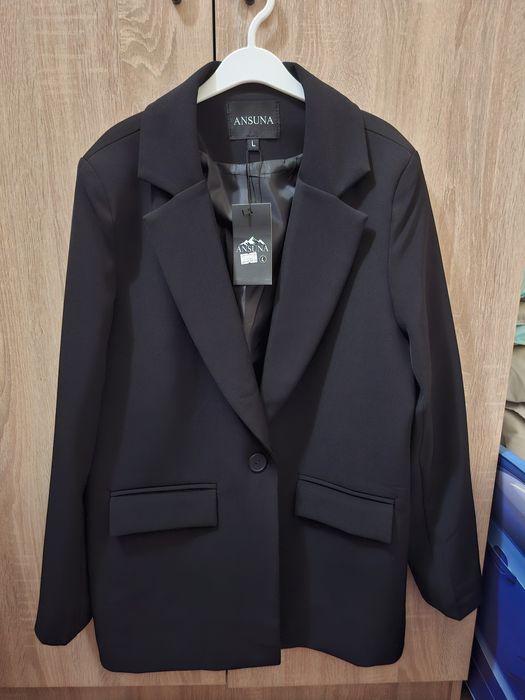 Пиджак оверсайз удлинённый